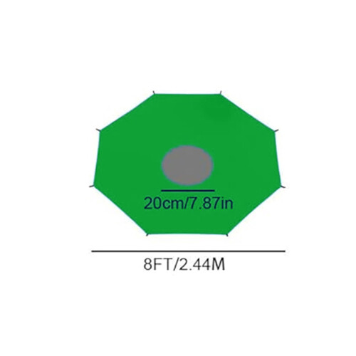 Trampoline zonnescherm met UV-bescherming 6-14ft 2