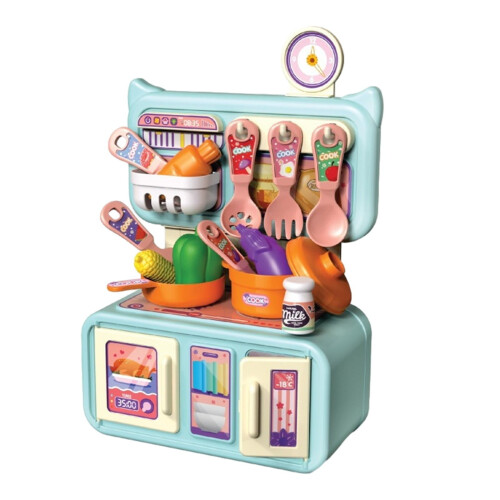 Spielküchen-Set mit simulierten Kochfunktionen (1 Set) 2