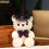 Halloween teddybeer pluche decoratie fluweel 1 stuk 4