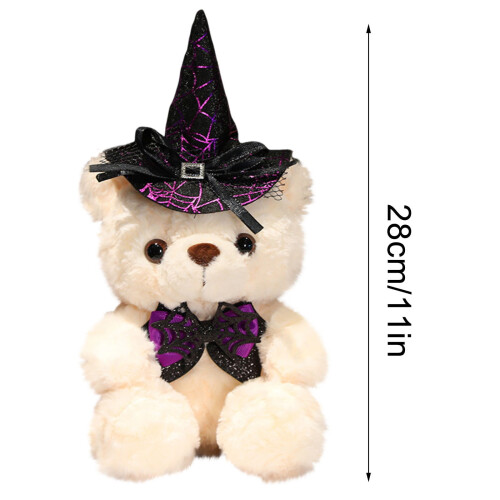Halloween teddybeer pluche decoratie fluweel 1 stuk 2