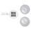 Stainless Steel Nut Grinder with Garlic Chopper White 8