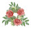 Coroa de Velas Artificiais com Rosas e Folhas (Pacote com 3) 1
