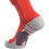 Knee High Soccer Socks Cushioned 3-Pair Red Size S 6