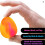 Soft Sunrise Dippin Dazzler Egg Squishy Squeeze Color Changing Easter Toy Gift 2