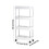 4-Tier Slim Rolling Storage Cart for Bathroom Kitchen 3