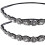 Tiara feminina com aplicações de strass de cristal. 3