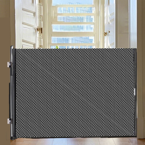 Portão de segurança para animais de estimação, ajustável, retrátil, para uso interno, 91 cm (36 polegadas) 1