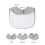Muslin haklappar i bomull, bandana, dregelhaklappar, 8-pack 2