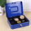 Metal Money Box with Lock and2Keys, Fireproof and 7