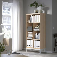KALLAX 8-Cube Unit with Underframe 77x164cm