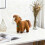 Peluche Cheval Doux en Tissu Réaliste 1Pièce 6