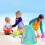 Mesh swim bag drawstring backpack 1 pack 3