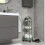 JUTTERSBO Grey-Green Storage Trolley 36x36cm 1