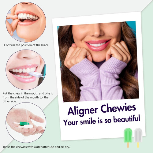 Λαβές σιλικόνης Invisalign για μασώμενα μάγουλα 10 τεμάχια 2
