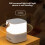 Veilleuse à intensité variable rechargeable par USB 4W, lumière chaude 6