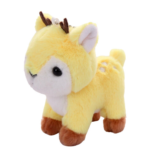 Mini-Hirsch-Plüschtier, 10 cm, Waldtier-Geschenk 1