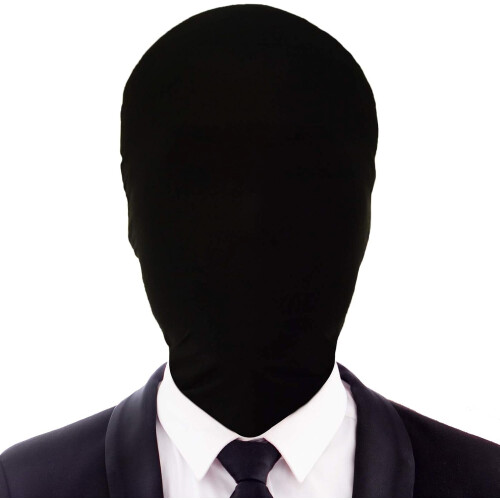Helmaske i spandex, unisex, 2 deler 1