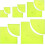 Quilting Templates Set Acrylic 10 pcs 2-6 inch 1