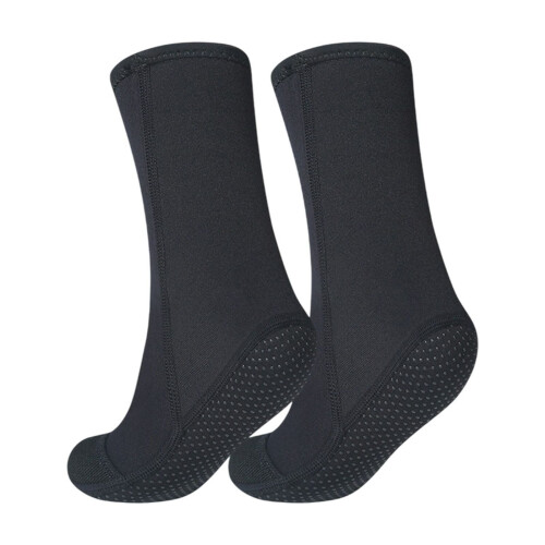 Dive Socks Black M Heavy Duty Waterproof Neoprene