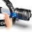 Linterna frontal LED recargable de 150000 lúmenes con zoom 1