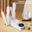 Double Arm Shoe Dryer with Foldable Arms Blue Light 5