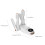 Double Arm Shoe Dryer with Foldable Arms Blue Light 3
