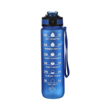 Garrafa de água esportiva AuroraX azul de 946 ml (32 oz) à prova de vazamentos
