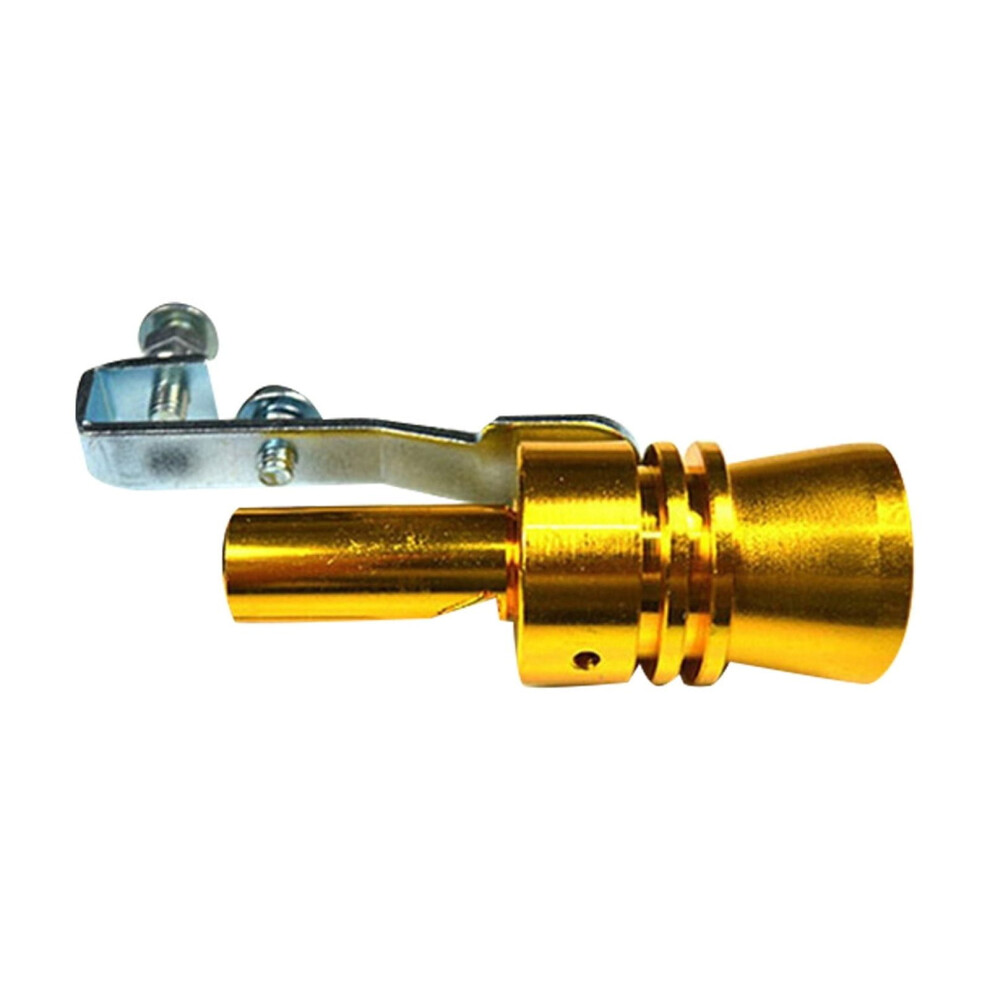 Car Turbine Whistle Exhaust Sound Simulator Gold 9066521342372