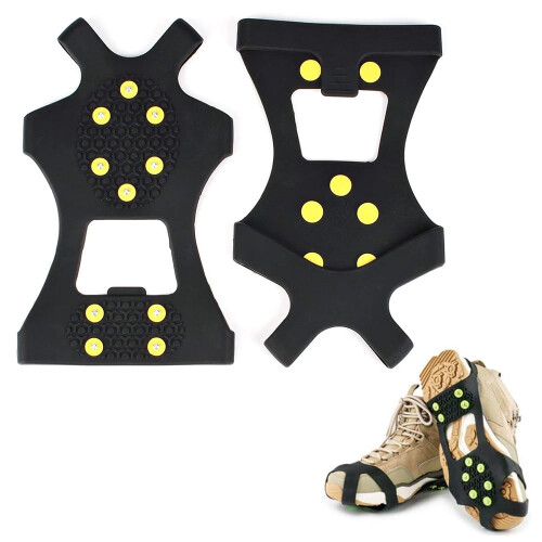 Ice Cleats for Shoes with 10 Steel Studs 1