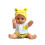 Boneca Bebê Interativa Falante de Vinil Macio de 28 cm (11 polegadas) 1