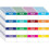 Etichette colorate con nome, 7,6 x 5 cm, 400 pezzi, 16 colori, autoadesive 1