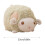 Pluche schaapje, zacht knuffeldier van 23 cm. 3