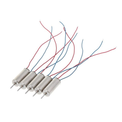 3,7V långaxel DC-motor ihålig kopp 5 st