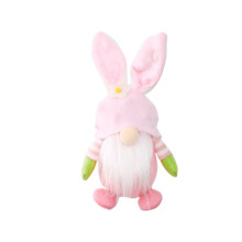 Babyhasen-Plüschtier, rosa, 17 cm