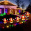 AuroraX Solar Holiday Yard Stakes5pcs Waterproof LED 1