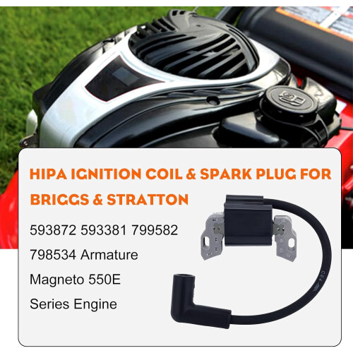 Πηνίο ανάφλεξης για κινητήρες Briggs & Stratton593872 1