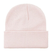 Knit Winter Beanie Hat Soft Acrylic Warm Cuffed Pink
