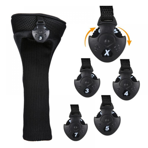 Golf Head Covers for Driver and Fairway Woods 3 pcs 2