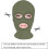 Maschera integrale in spandex unisex, 2 pezzi 5