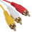 LZYWOD5Ft HDMI Αρσενικό σε 3RCA Μετατροπέας Βίντεο Ήχου Συνιστωσών AV Καλώδια HD V4Y9 7