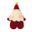 Christmas crochet set red Santa decoration materials 5