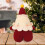 Christmas crochet set red Santa decoration materials 6