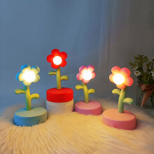 Veilleuse petite fleur avec capteur de cœur LED3AA