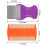 Plastic Pet Comb with Metal Teeth Double-Sided 8 pcs 2