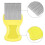 Plastic Pet Comb with Metal Teeth Double-Sided 8 pcs 6