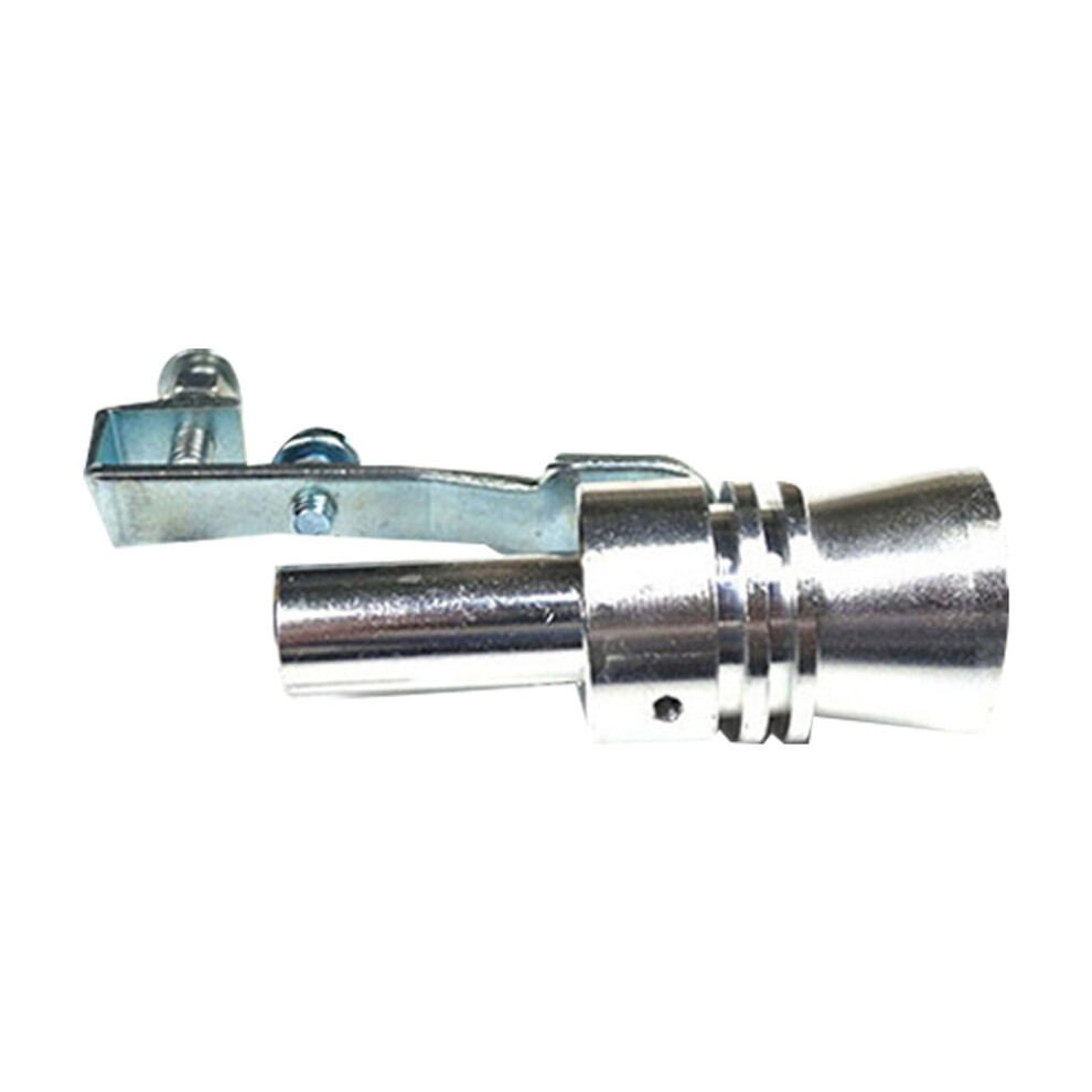 Car Turbine Whistle Exhaust Sound Simulator Silver 9066521346196