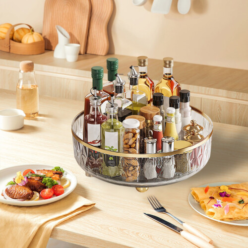 Rotating Pantry Organizer Turntable 12-inch
