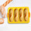 Forma de silicone para pão com 4 cavidades, antiaderente e resistente ao calor. 4