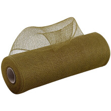 Dekorativt meshbånd 10 tommer x 30 fod polynet håndværksbånd