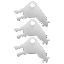 Metal Dispenser Keys for Commercial Towel Dispensers 3-Pack